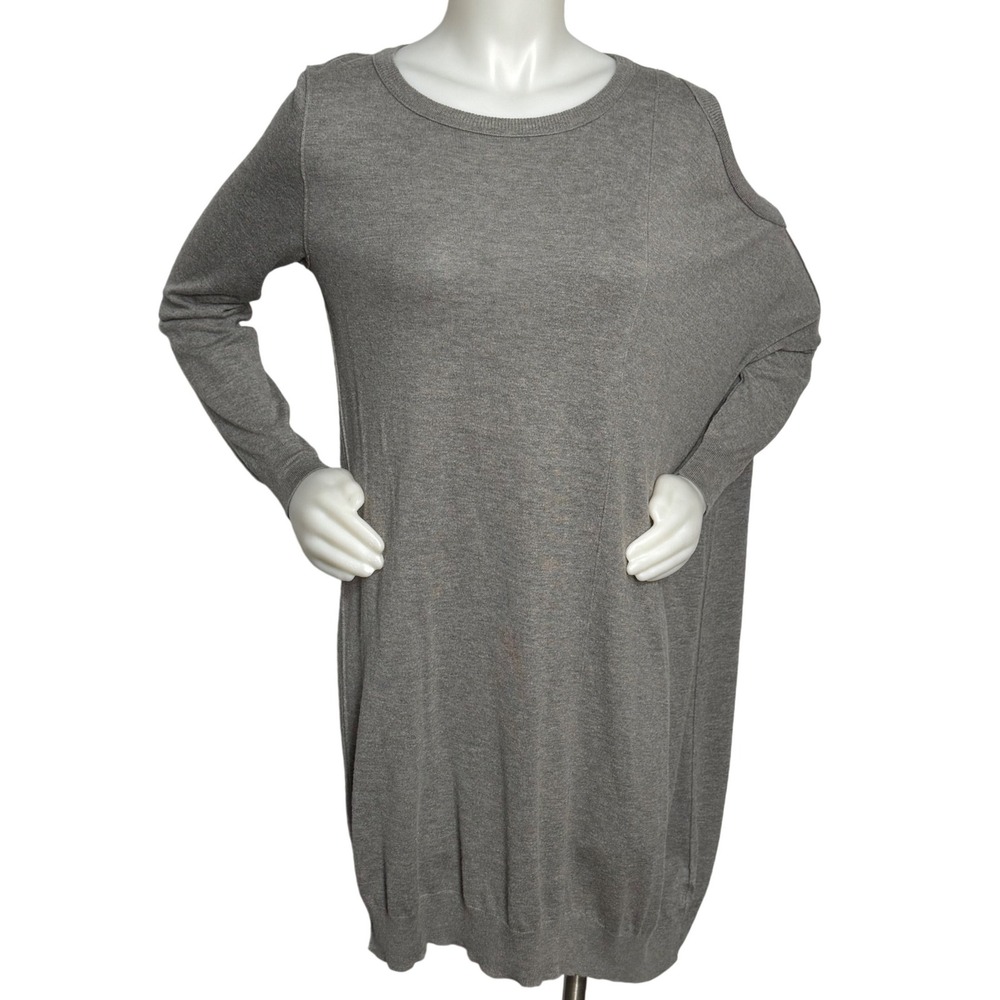 AllSaints Spitalfields Gray Asymmetrical Knit Dress / Tunic – US 6